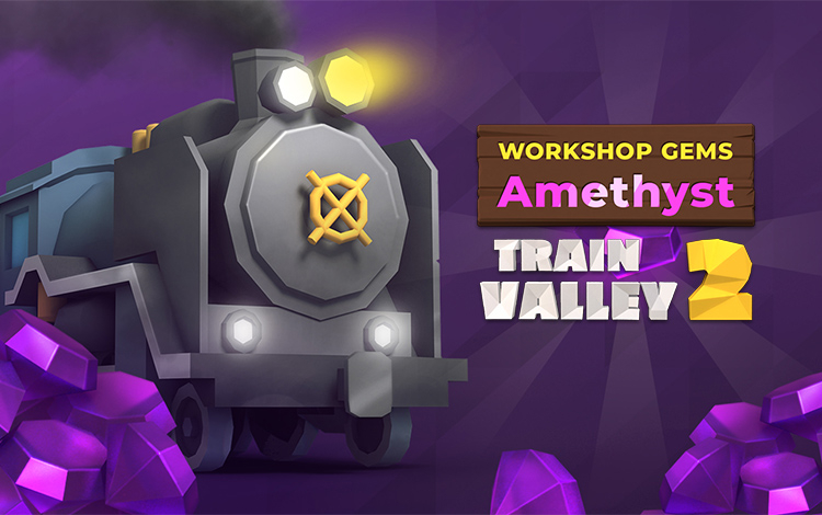 Train Valley 2: Workshop Gems - Amethyst