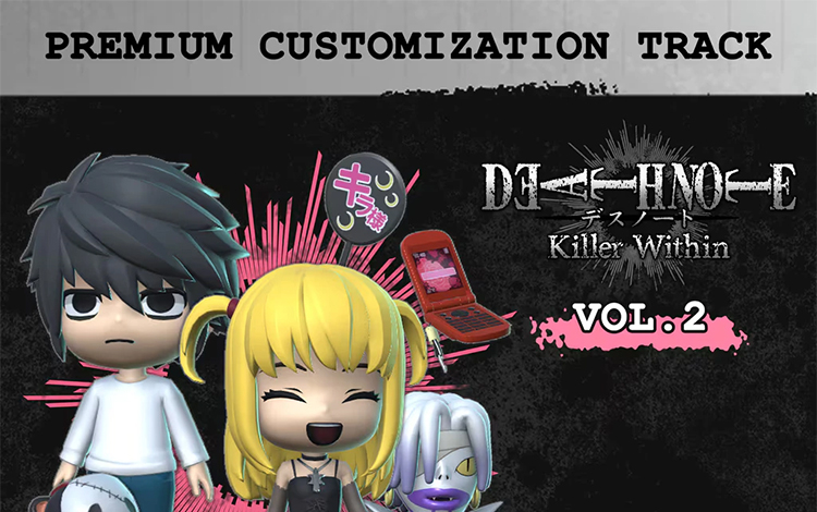DEATH NOTE Killer Within - Premium Customization Track Vol. 2