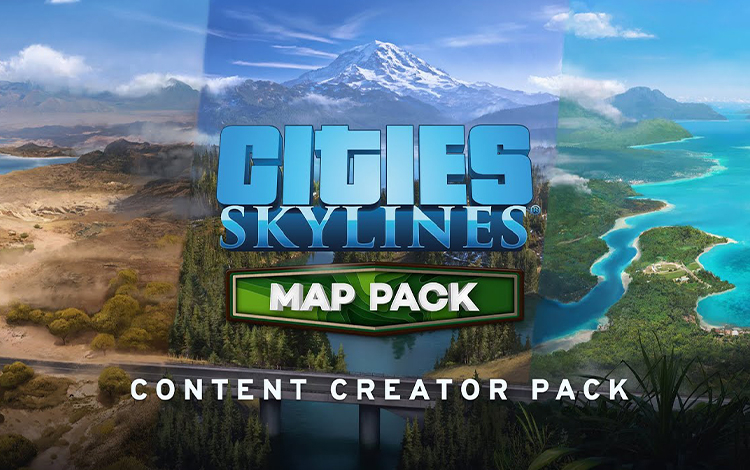 Cities: Skylines - Content Creator Pack: Map Pack